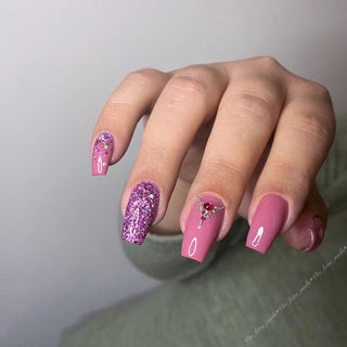 UV / LED Color Gel - Jemně Indická Červená