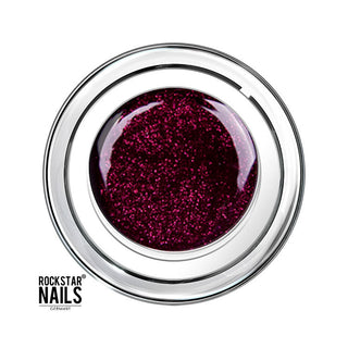 UV / LED Color Gel - Elegantní Purpurová Červená