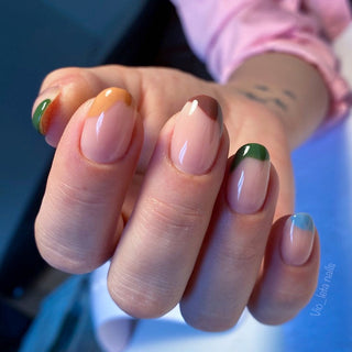 UV / LED Color Gel - Teplá Okrově Hnědá