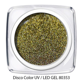 UV/LED Color Gel - Disko Žlutě Zelená